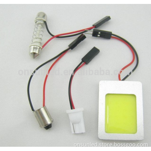 Hot sale led auto factory 48Chip 3.6W COB 12v led ceiling dome light